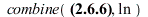 combine(`+`(ln(`/`(`*`(`+`(x, `-`(1))), `*`(x))), ln(`/`(`*`(x), `*`(`+`(x, 1)))), `-`(ln(`+`(`*`(`^`(x, 2)), `-`(1))))), ln); 